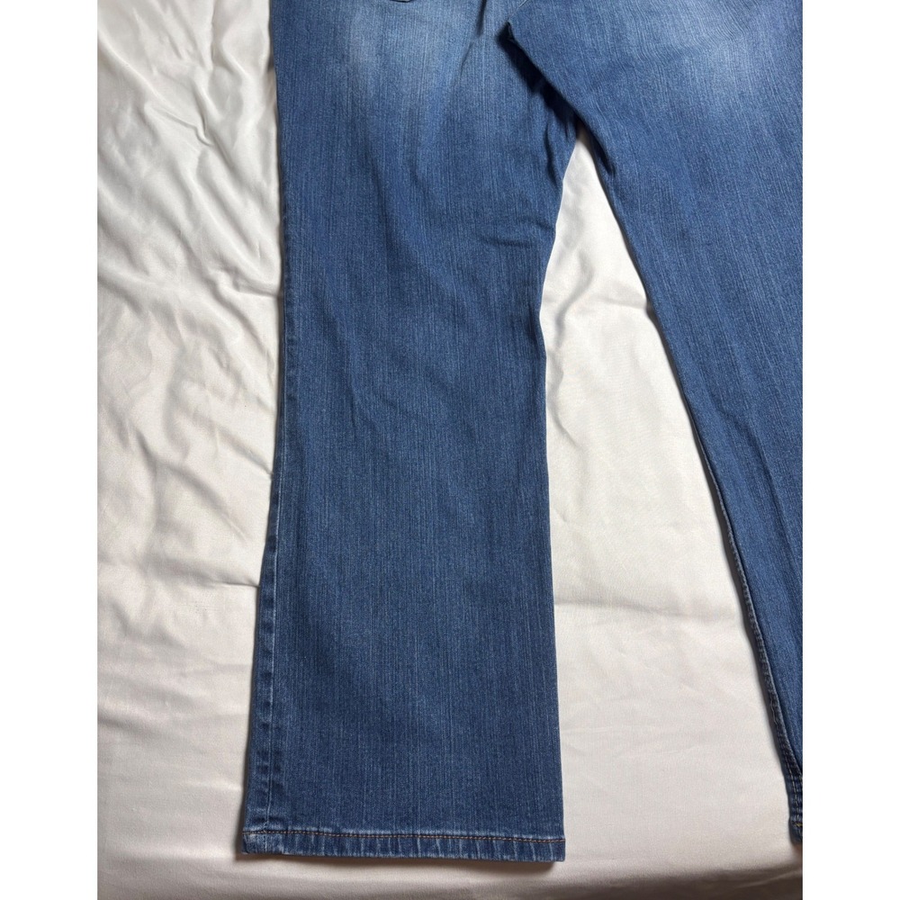 Seven7 Straight Fit Jeans Mens 38x32 Blue Excellent Stretch Denim Pants - Picture 14 of 14